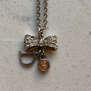 🎀Dior Bow Charm Necklace 🎀